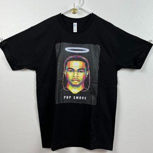 UNISEX Nostalgic Graphic Tee by Four Seasons Apparel  sz Large POP SMOKE - R.I.P